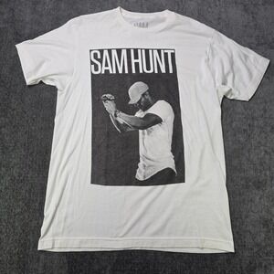 Sam Hunt Tour T Shirt Mens Large 15 In A 30 Double Sided South Country Music L